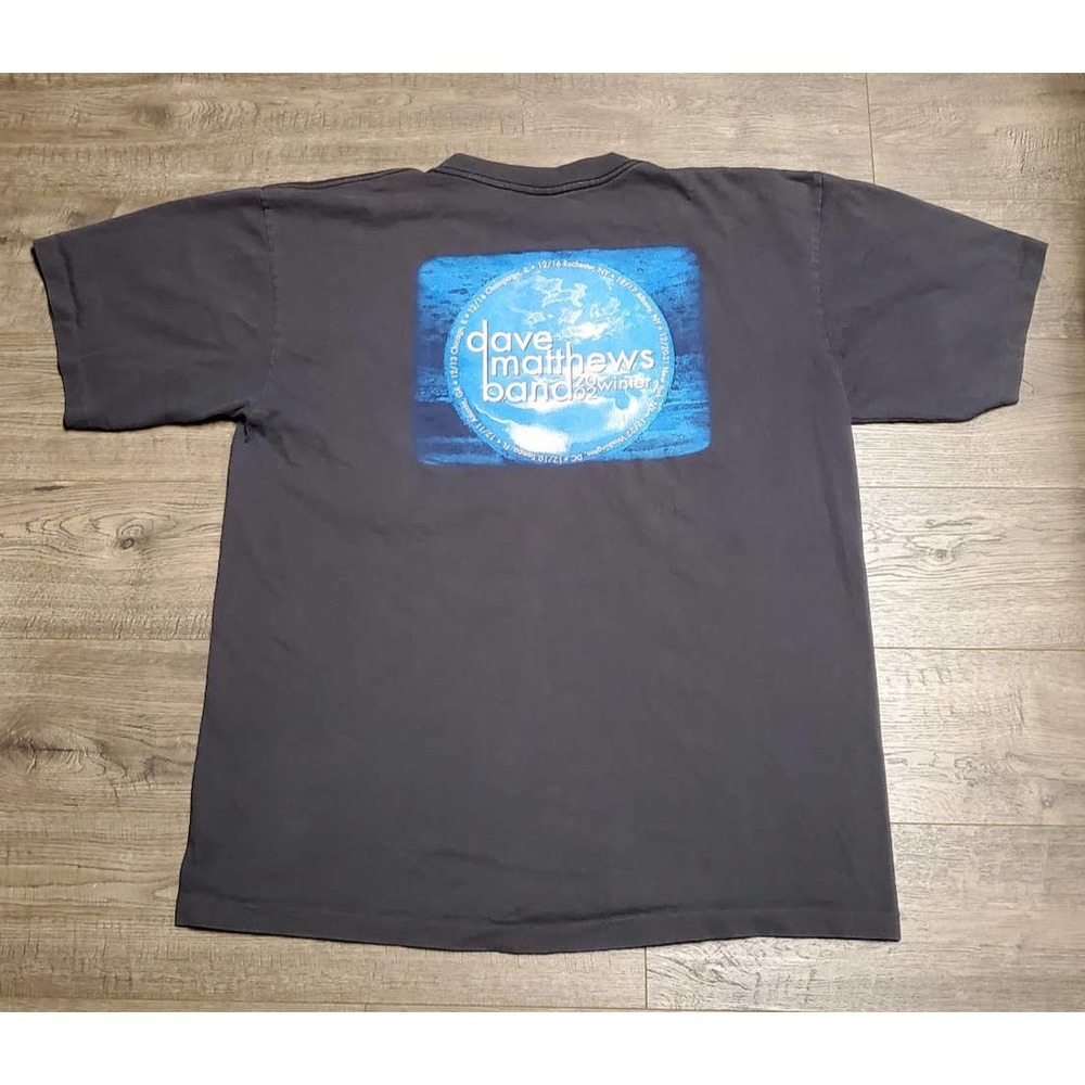 Vintage Single Stitched Dave Matthews Band Tour T Shirt Mens XL